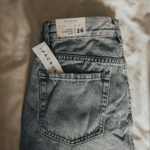 pacsun ultra high waist slim jeans